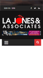 Mobile Screenshot of lajonesmedia.com