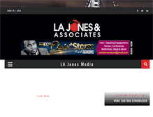 Tablet Screenshot of lajonesmedia.com